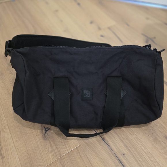 Topo Designs Classic Black Men's Duffle Bag
